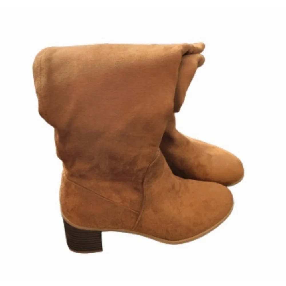 Universal Thread Brielle Riding Boots Red tint brown Size 6